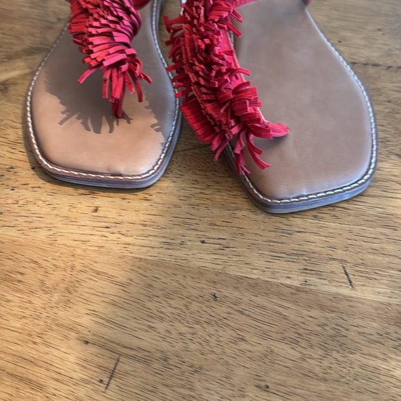 NWOT Red Chicos leather sandals - Picture 3 of 6